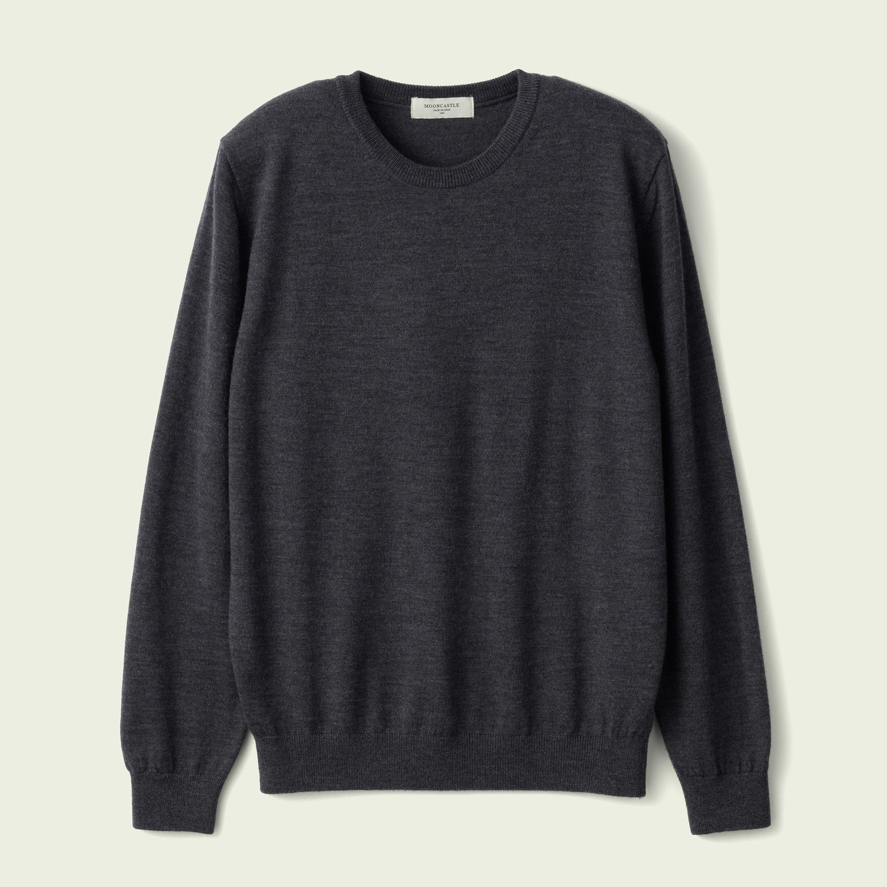 (WO2)12G Lightweight Merino Wool Crewneck