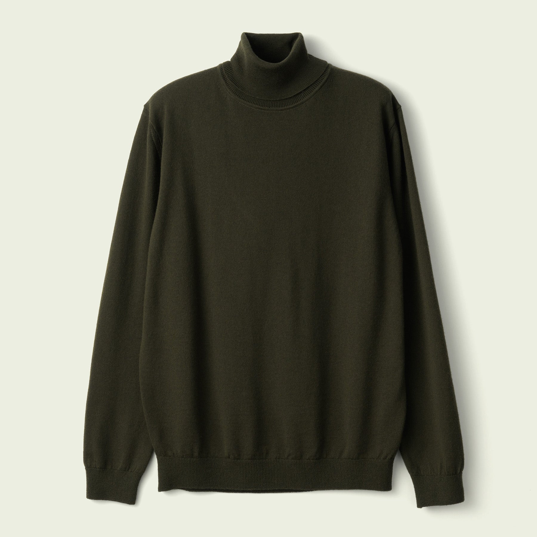 (WO3) 12G Lightweight Merino Wool Turtleneck