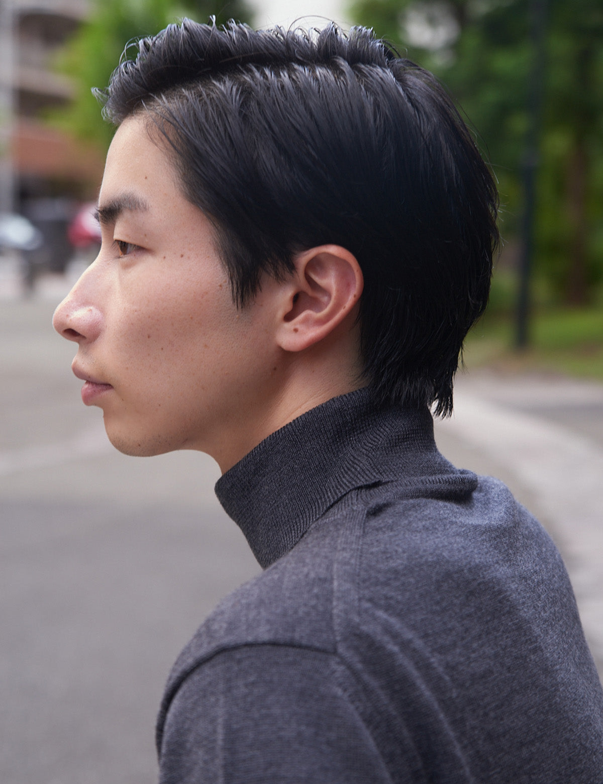 (WO3) 12G Lightweight Merino Wool Turtleneck