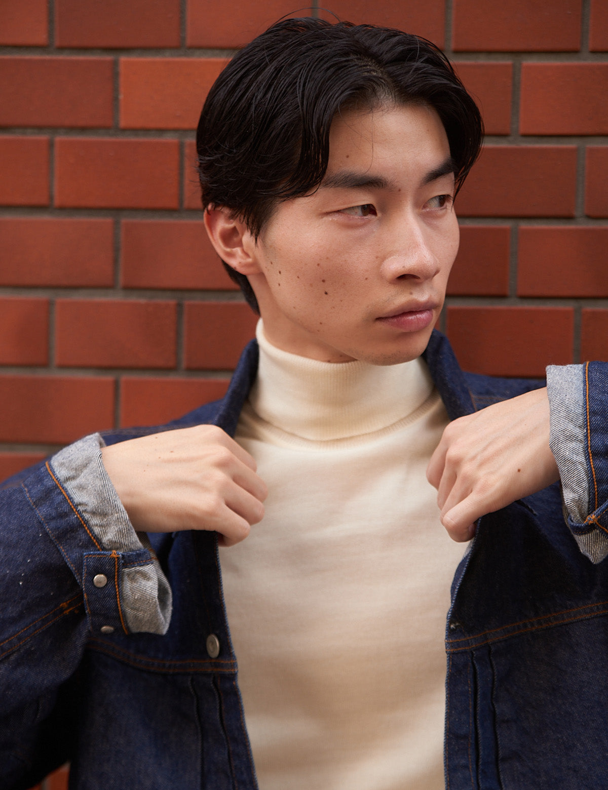 (WO3) 12G Lightweight Merino Wool Turtleneck