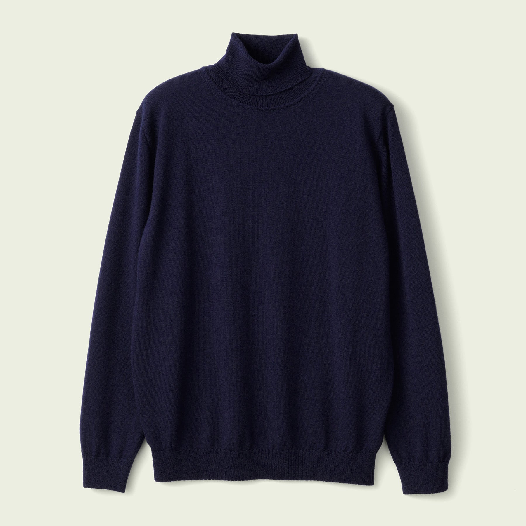 (WO3) 12G Lightweight Merino Wool Turtleneck