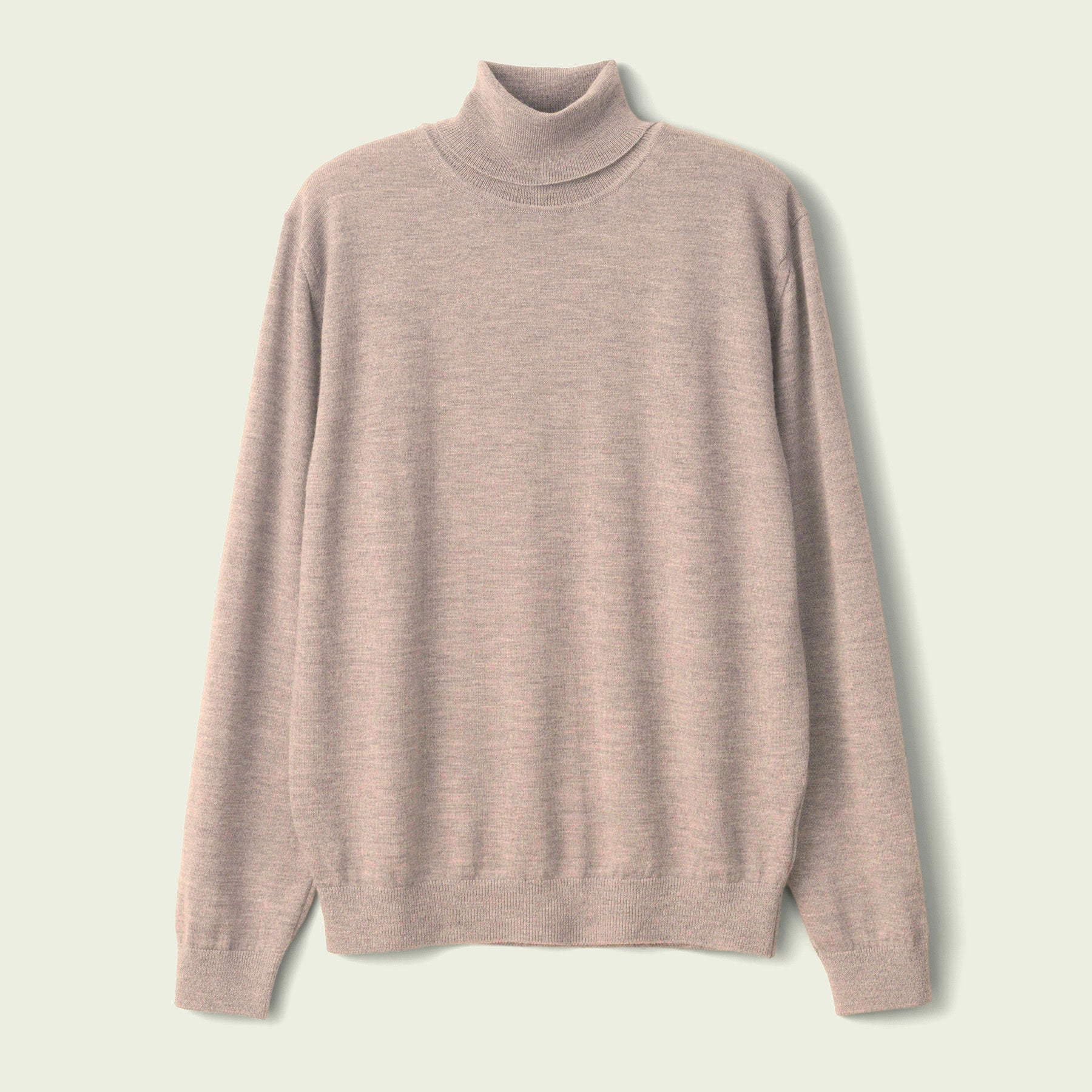 (WO3) 12G Lightweight Merino Wool Turtleneck