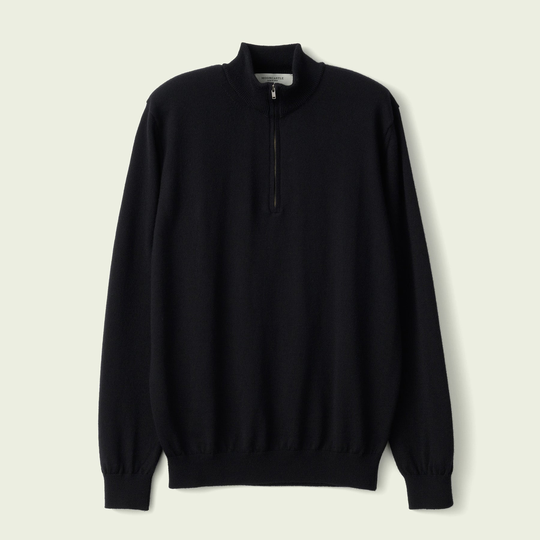 12G Lightweight Merino Wool Half Zip Pullover