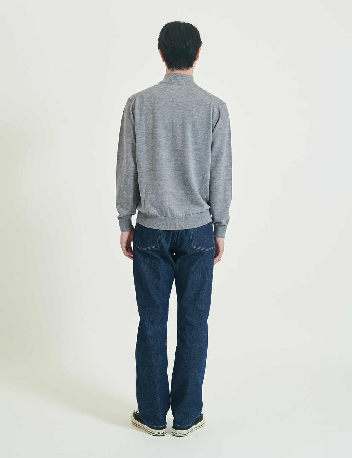 12G Lightweight Merino Wool Half Zip Pullover