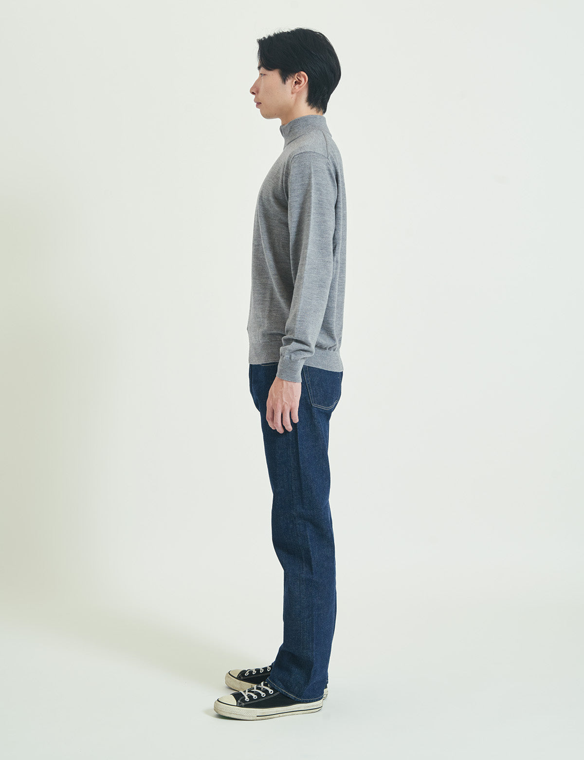 12G Lightweight Merino Wool Half Zip Pullover