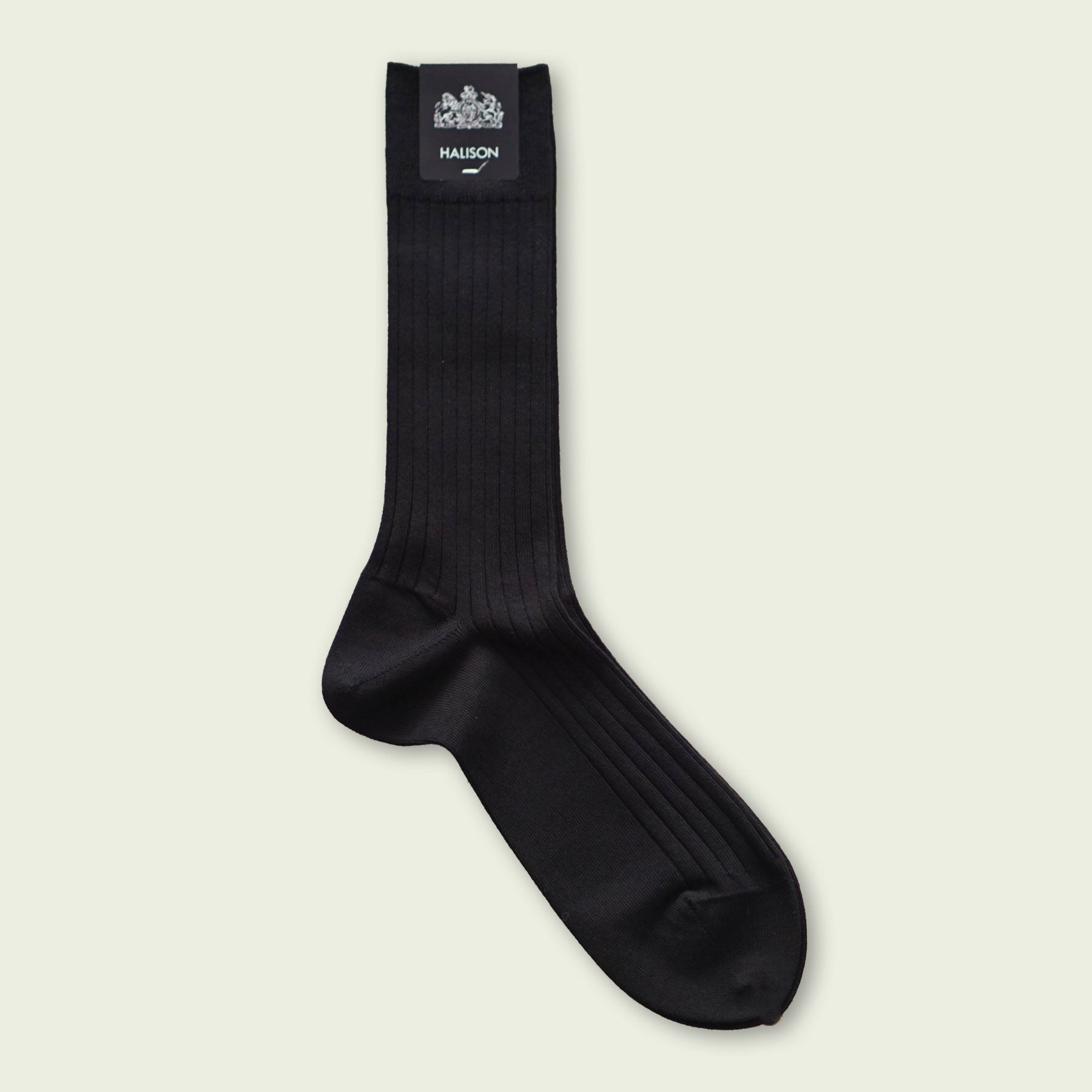 HALISON×MOONCASTLE Ice Cotton Rib Socks