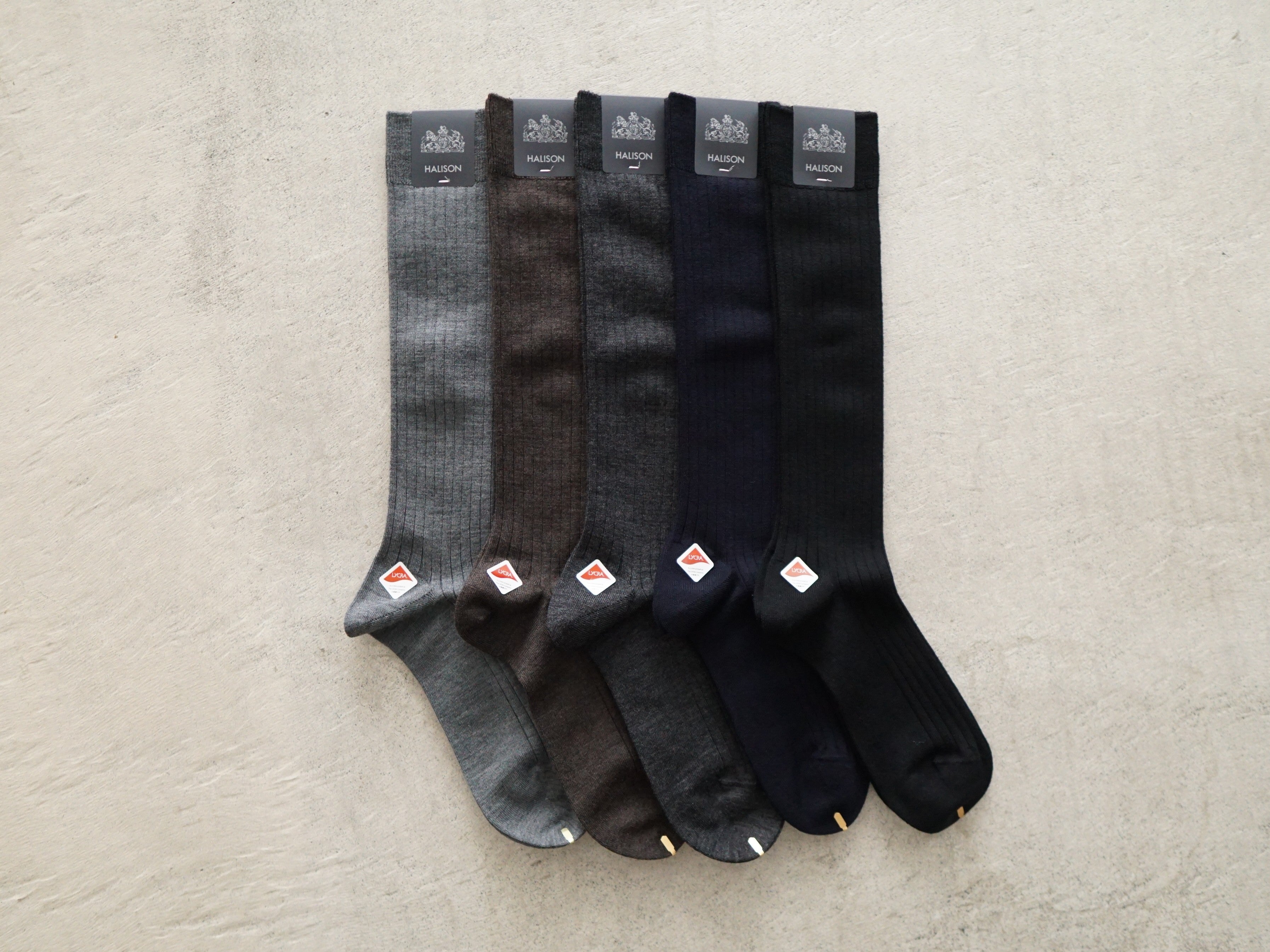 HALISON NZ Merino Lycra Long Hose Socks