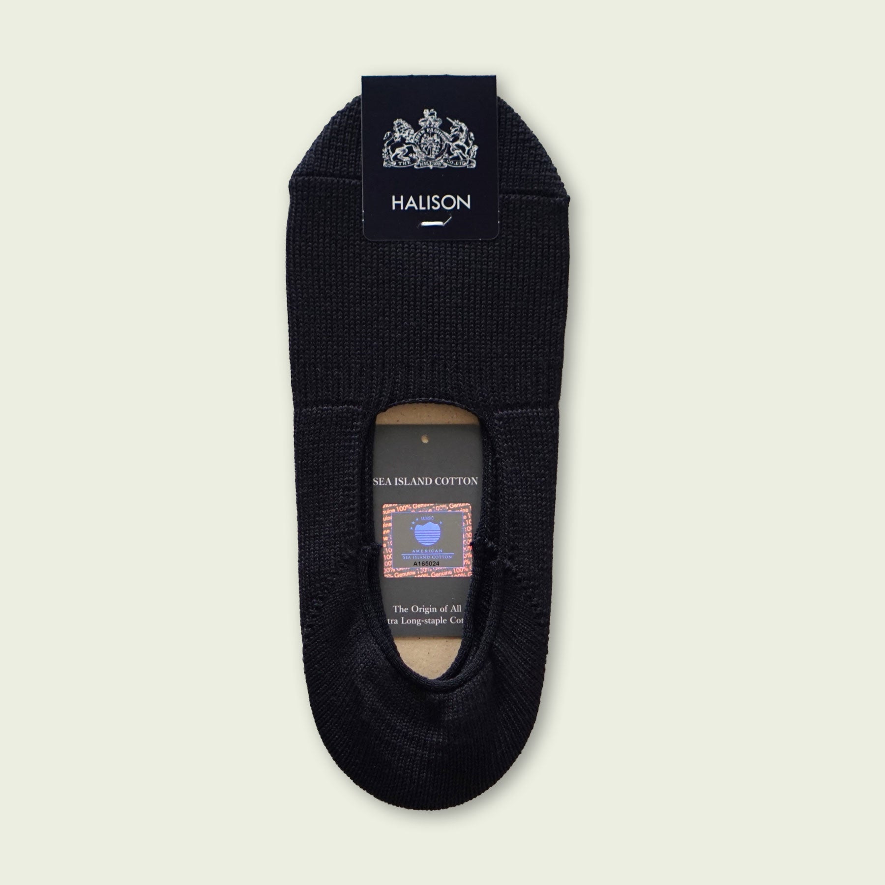 HALISON Sea Island Cotton Boat Socks