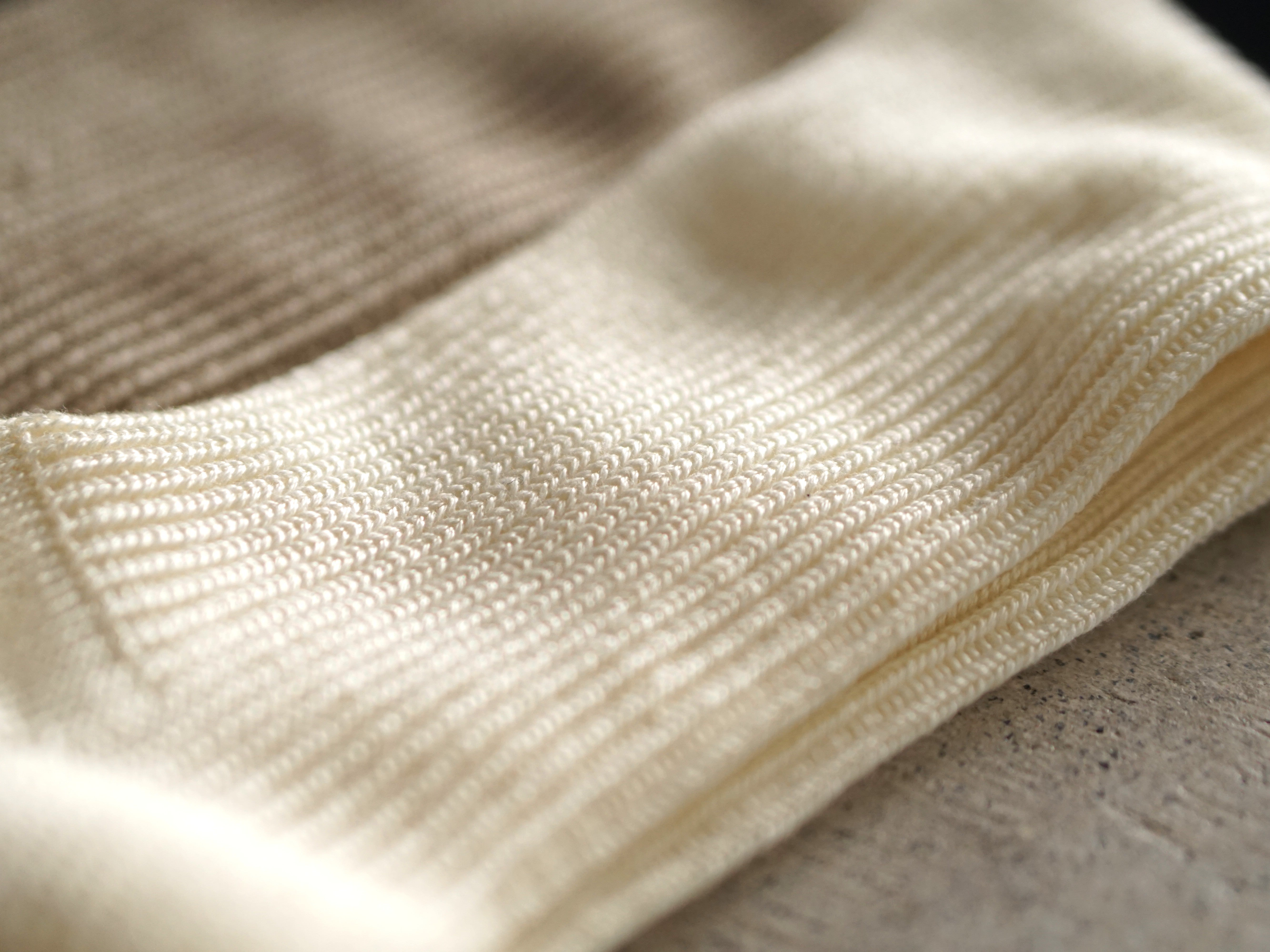 HALLISON Supima 1x1 rib socks