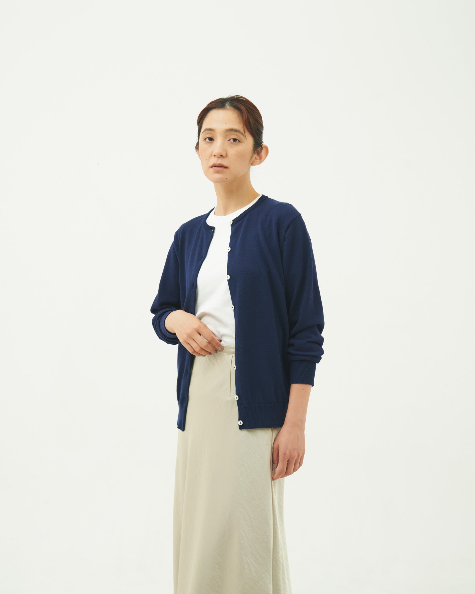 【WOMEN】ICE COTTON CARDIGAN