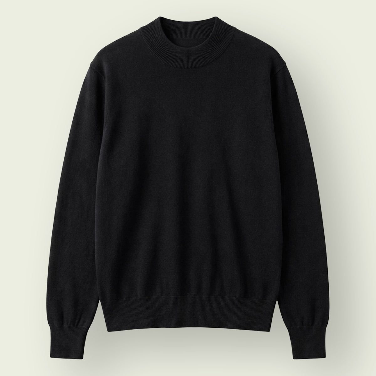 18G Silk Cashmere Mockneck