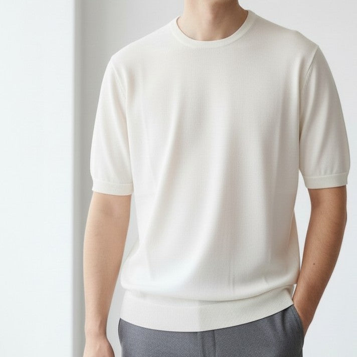 【NEW】SEA ISLAND COTTON CREWNECK