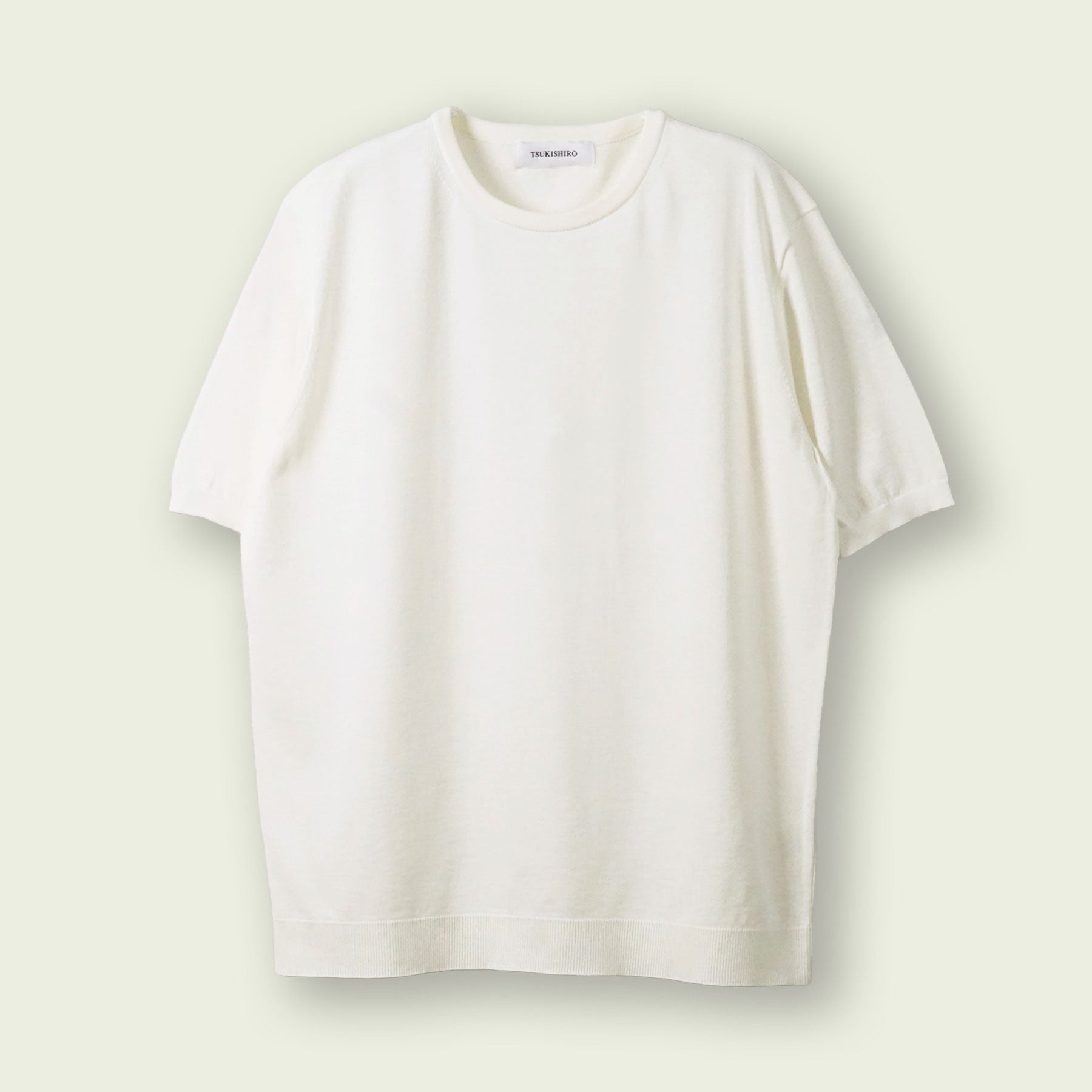 SEA ISLAND COTTON CREWNECK