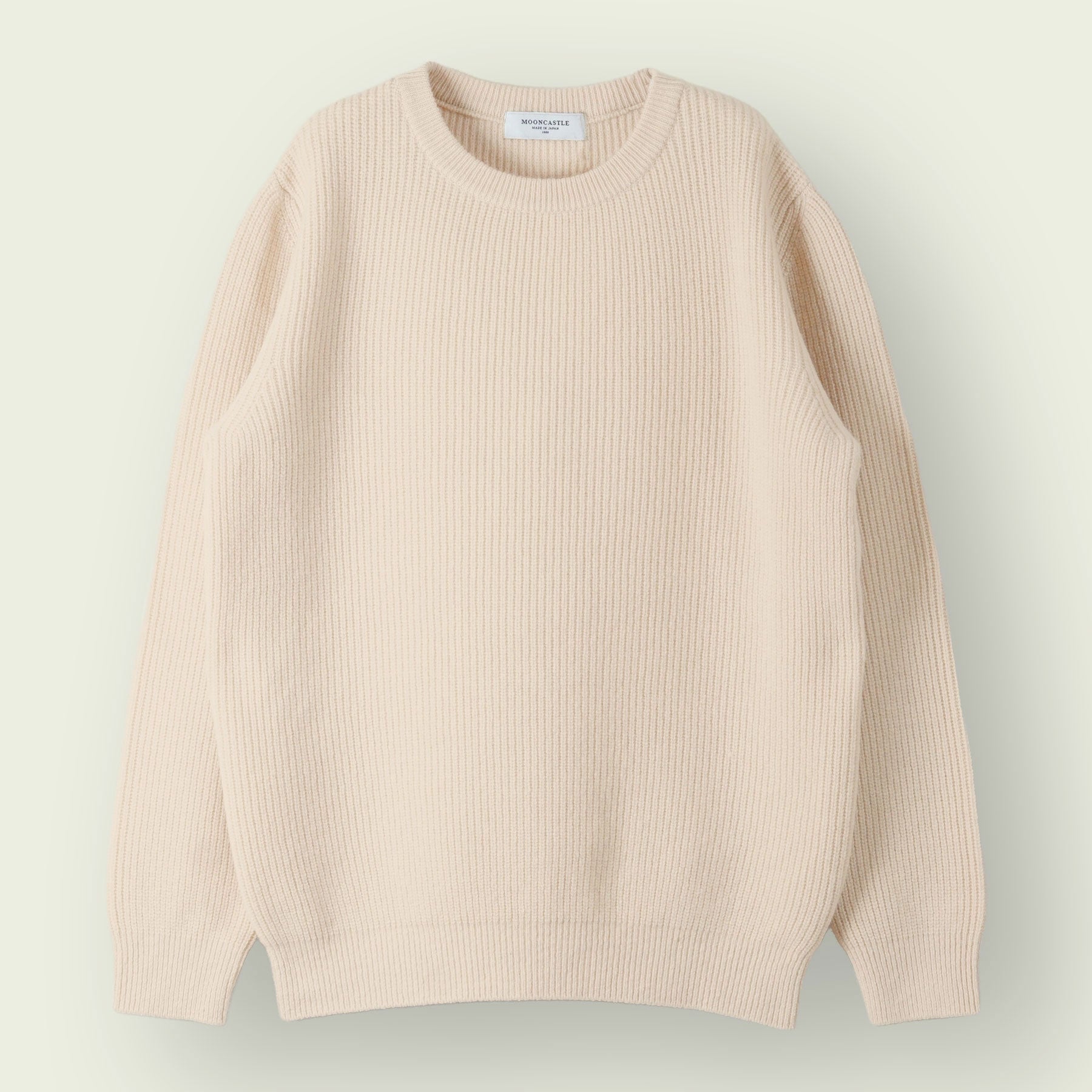 (WO7) 7G Heavyweight Merino Wool Crewneck