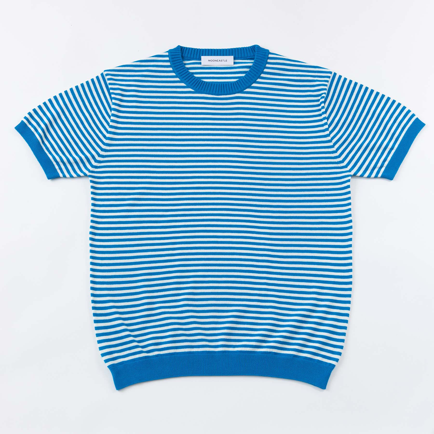 【アーカイブモデル】ICE COTTON BORDER SHORT CREWNECK