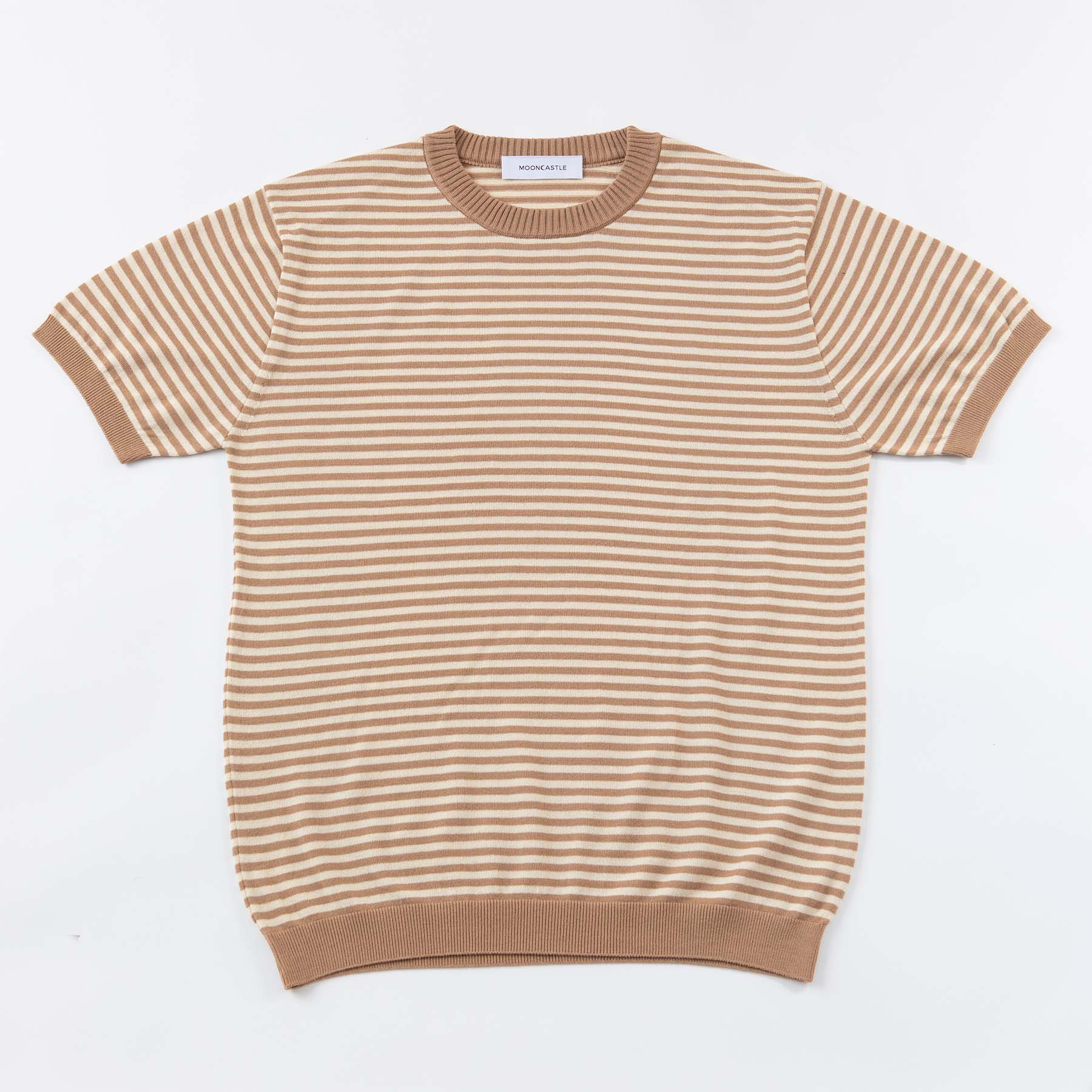 【アーカイブモデル】ICE COTTON BORDER SHORT CREWNECK