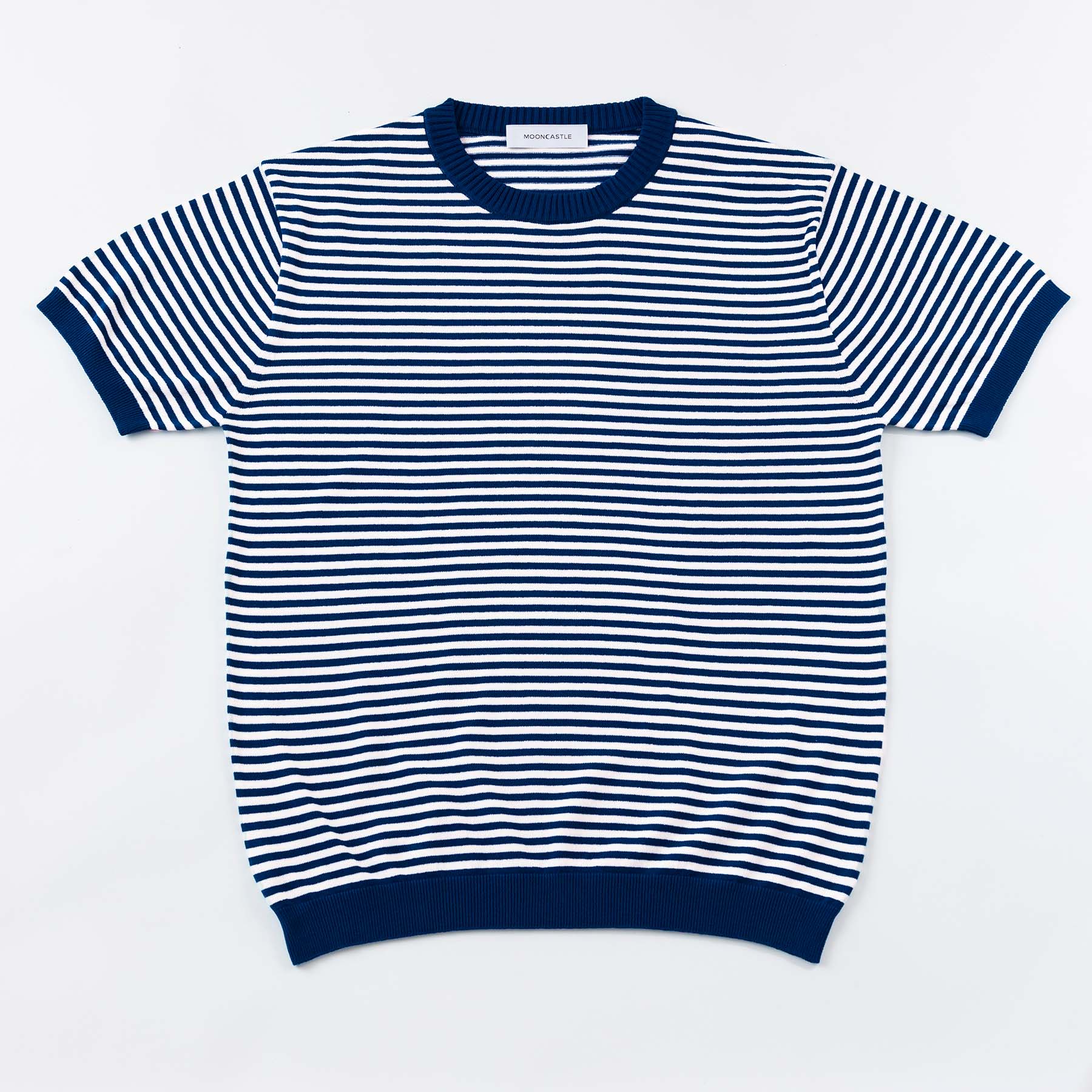 【アーカイブモデル】ICE COTTON BORDER SHORT CREWNECK