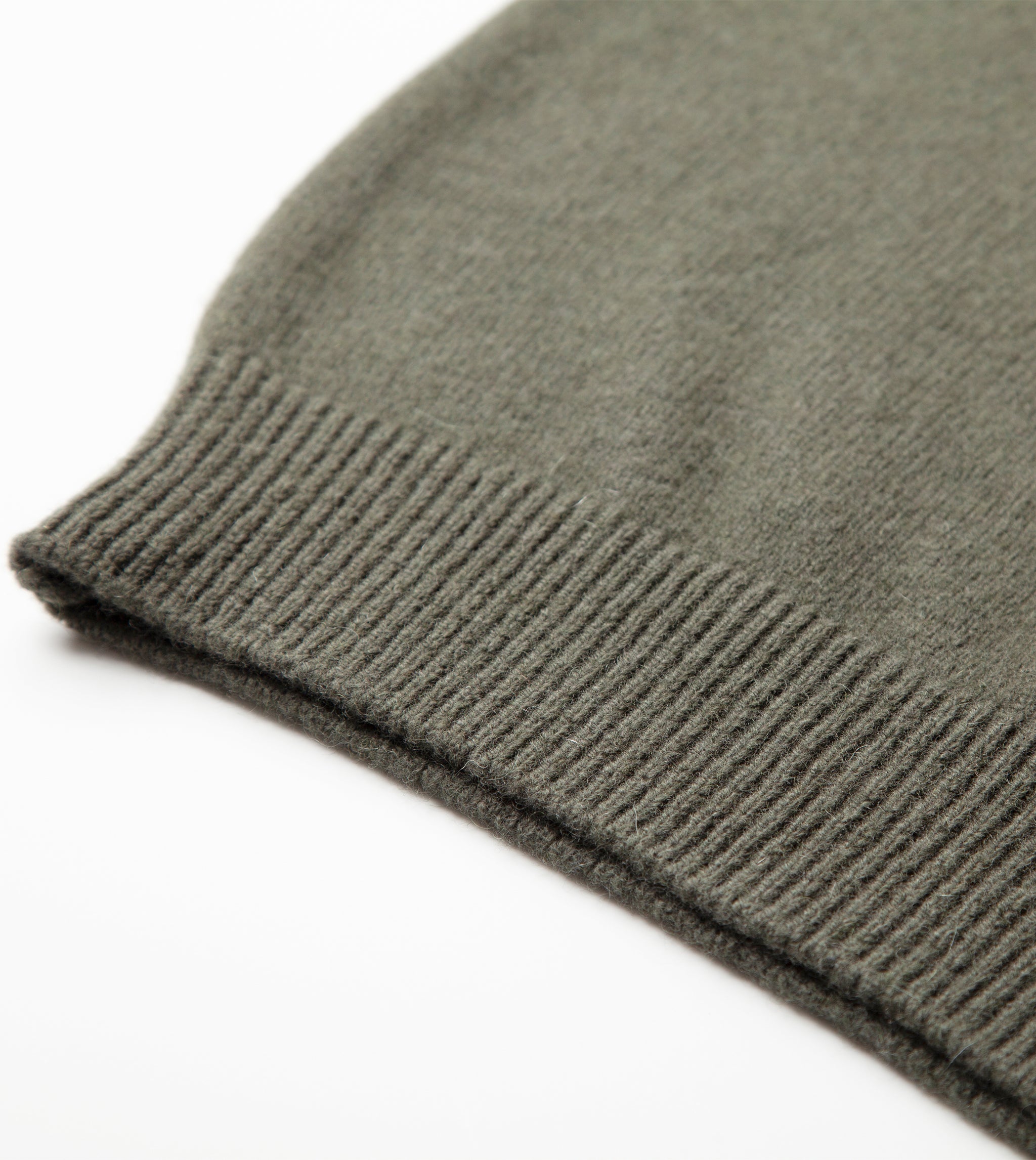 CASHMERE SILK WOOL MOCKNECK